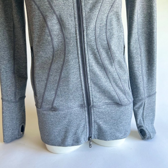 Lululemon Define Grey Full Zip Sport Jacket size 6 - Picture 2 of 13